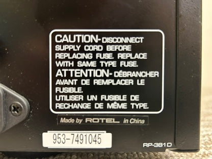 Rotel RB-1080 Stereo Power Amplifier * 200W RMS *