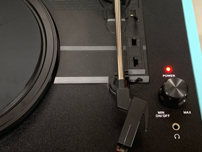 Crosley Cruiser Plus Portable Vinyl Record Player Bluetooth Turntable Blue