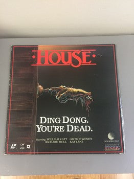 House Laserdisc (VG+ Cond)