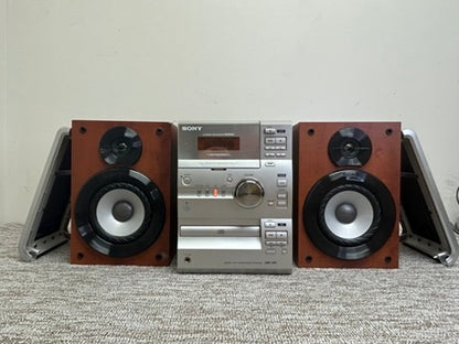 Sony HCD-CP1 CD Deck Receiver * CD - Radio - Cassette - Speakers - Remote