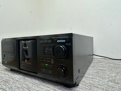 Sony CDP-CX400 CD Changer * 400 Discs * Remote * Fully Serviced * New Belts