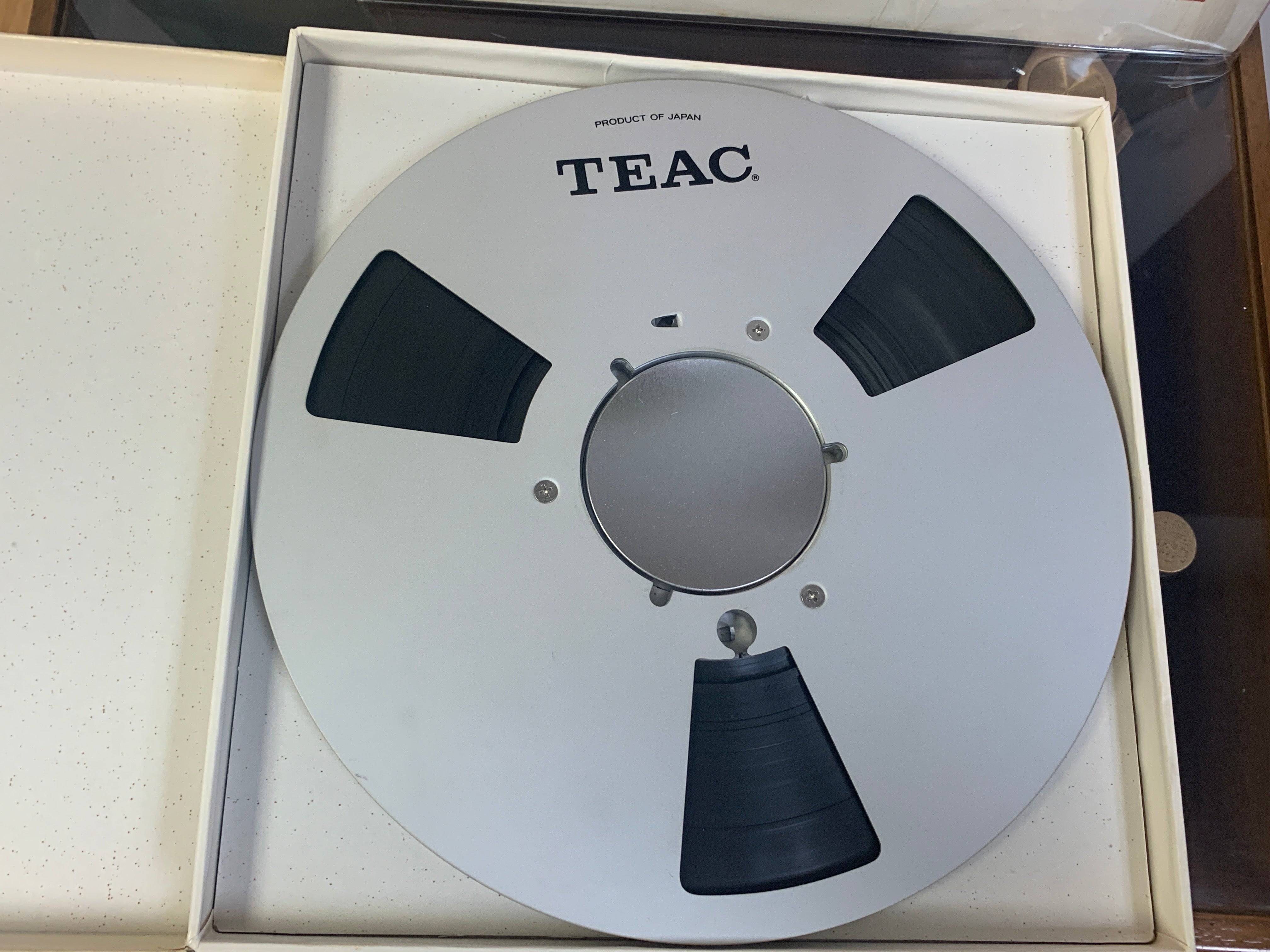 TEAC 10 inch RE-1002 Recording Tape Metal Reel * Used – The