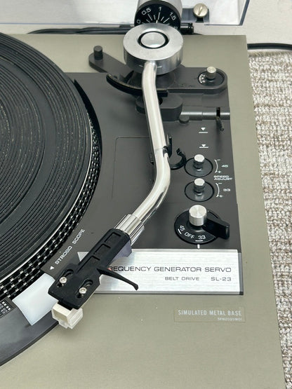 Technics SL-23 Belt Drive Turntable * Manual * Fully Serviced *