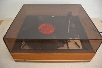 Dual 1218 Turntable * Fully Serviced * DUAL Plinth * NEW Audio Technics Cartridge