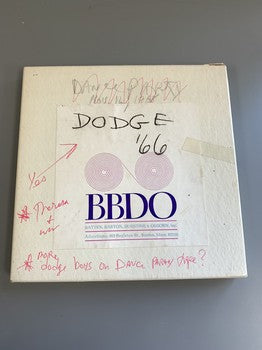 BBDO Reel tape