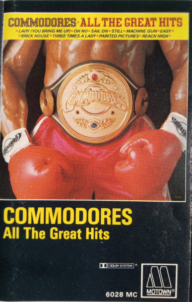 Commodores : All The Great Hits (Cass, Comp, Dol)