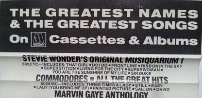 Commodores : All The Great Hits (Cass, Comp, Dol)