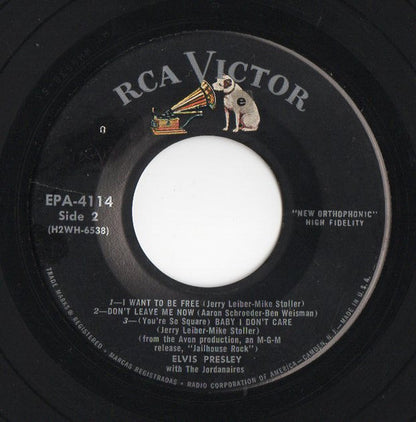 Elvis Presley : Jailhouse Rock (7", Album, EP)