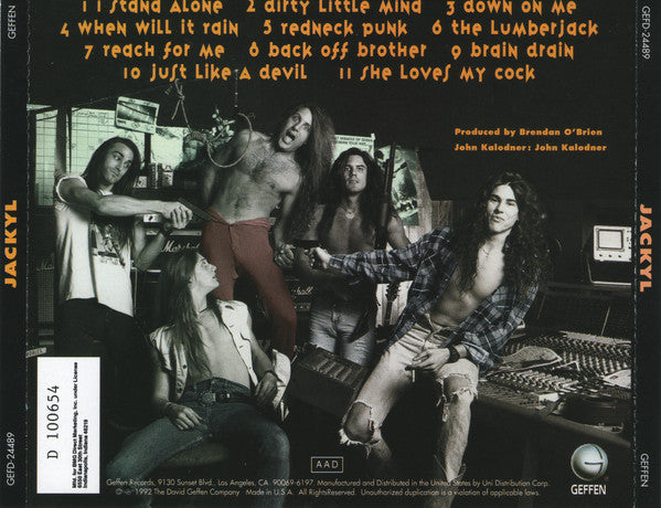 Jackyl : Jackyl (CD, Album, Club)