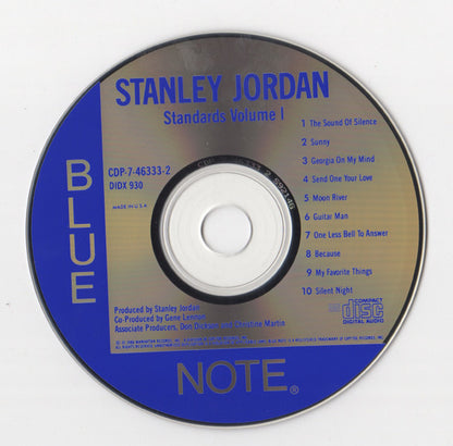 Stanley Jordan : Standards Volume 1 (CD, Album)