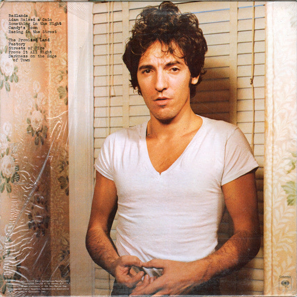 Bruce Springsteen : Darkness On The Edge Of Town (LP, Album, Ter)
