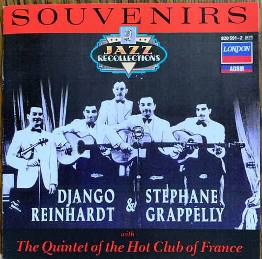 Django Reinhardt & Stephane Grappelly* With The Quintet Of The Hot Club Of France* : Souvenirs (CD, Comp, Mono, Club, RE)