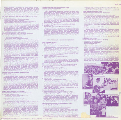 Various : The Nonesuch Explorer - Music From Distant Corners Of The World - Treasures Of The Explorer Series (2xLP, Album, Comp, Gat)