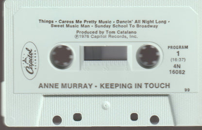 Anne Murray : Keeping In Touch (Cass, Album)