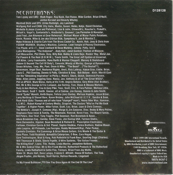 Overkill : Necroshine (CD, Album, Club)