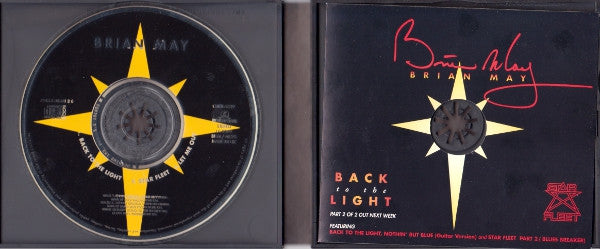 Brian May : Back To The Light Plus Star Fleet Part 1 (CD, Single, CD1)