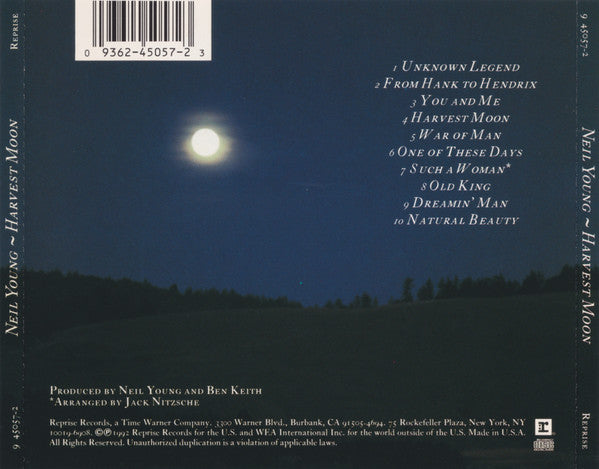 Neil Young : Harvest Moon (CD, Album, RE, Spe)