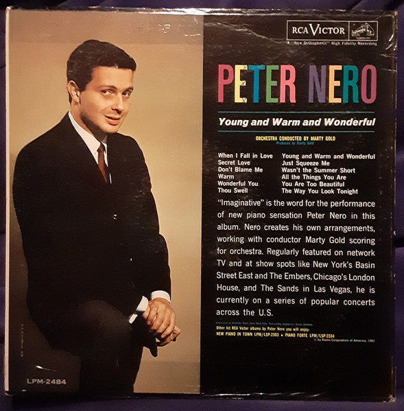 Peter Nero : Young And Warm And Wonderful (LP, Mono, Ind)