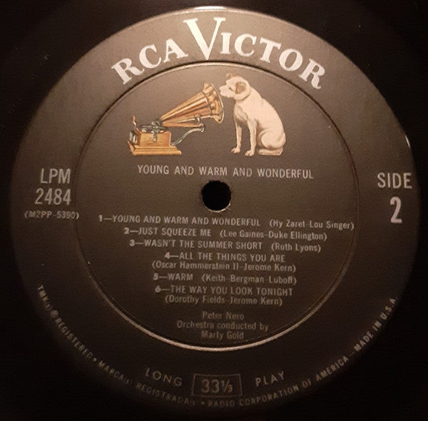 Peter Nero : Young And Warm And Wonderful (LP, Mono, Ind)
