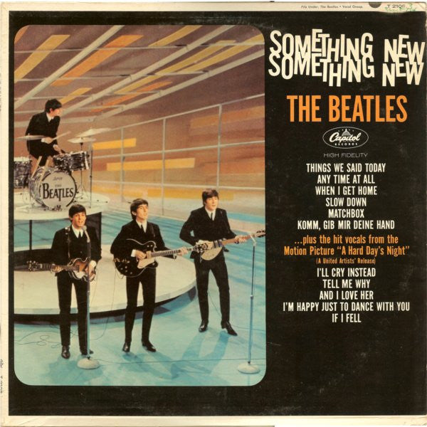 The Beatles : Something New (LP, Album, Mono, RP, Scr)