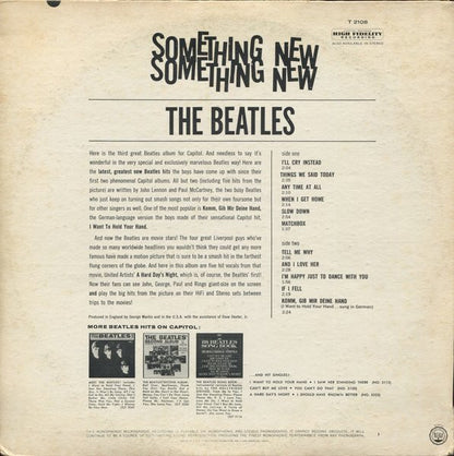 The Beatles : Something New (LP, Album, Mono, RP, Scr)