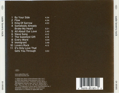 Sade : Lovers Rock (CD, Album, DAD)
