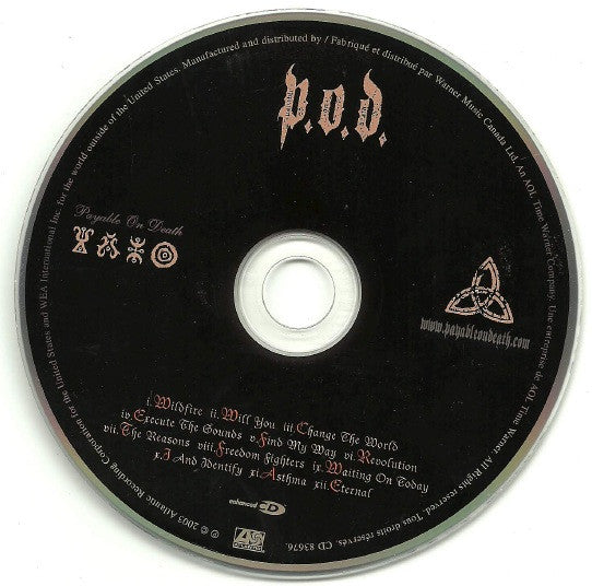 P.O.D. : Payable On Death (CD, Album, Copy Prot., Enh + DVD, Ltd, Pla)
