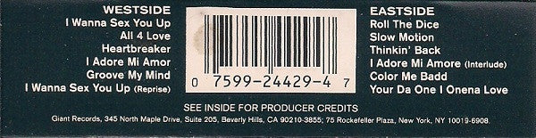 Color Me Badd : C.M.B. (Cass, Album, SR)