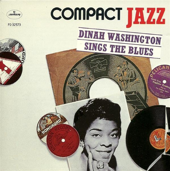 Dinah Washington Featuring Quincy Jones : Dinah Washington Sings The Blues (CD, Comp, Club, RM)