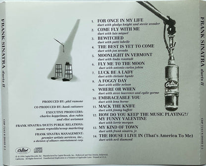Frank Sinatra : Duets II (CD, Album, Club, Sli)