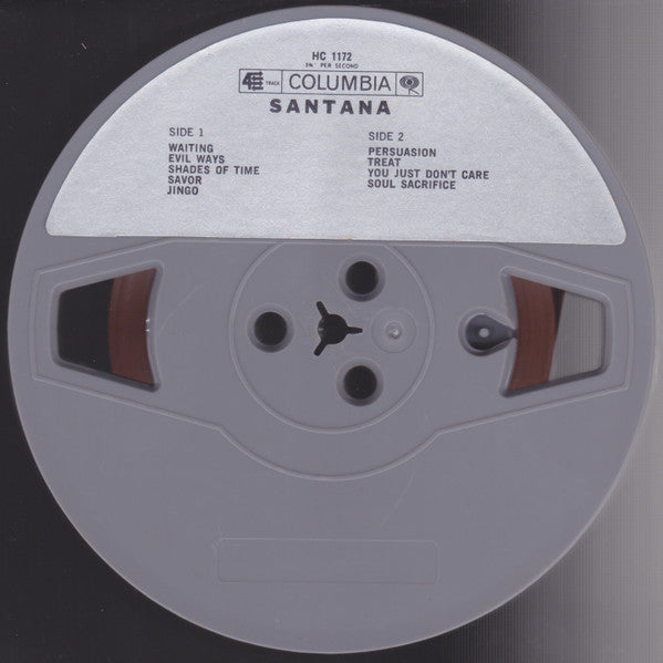 Santana : Santana (Reel, 4tr Stereo, 7" Reel, Album)