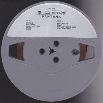 Santana : Santana (Reel, 4tr Stereo, 7" Reel, Album)