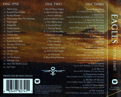 Eagles : To The Limit: The Essential Collection (3xCD, Comp, RM)