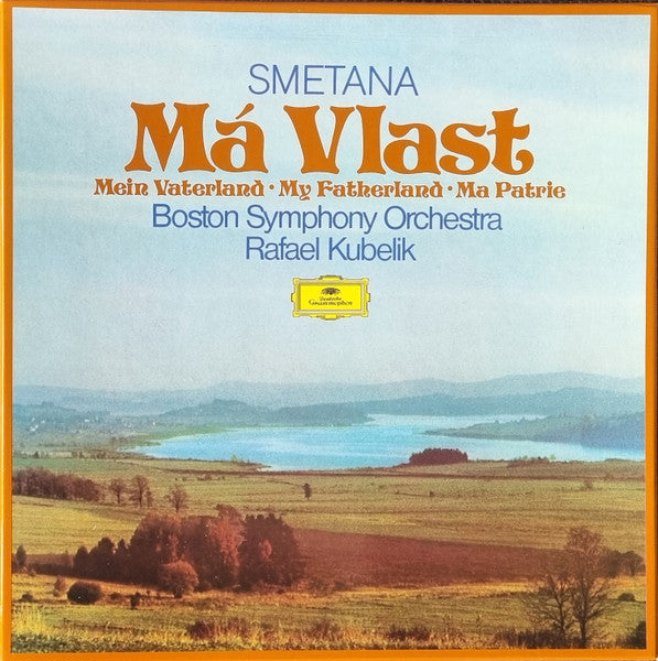 Bedřich Smetana - Boston Symphony Orchestra, Rafael Kubelik : Má Vlast = Mein Vaterland = My Fatherland = Ma Patrie (2xLP + Box)
