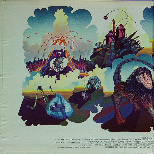 Emerson, Lake & Palmer : Tarkus (LP, Album, SP )