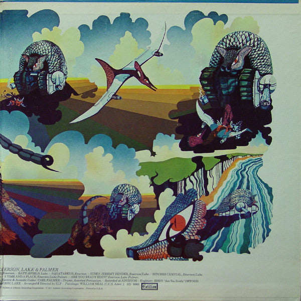 Emerson, Lake & Palmer : Tarkus (LP, Album, SP )