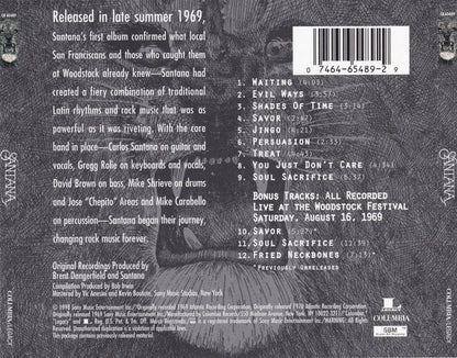 Santana : Santana (CD, Album, RE, RM, 30t)