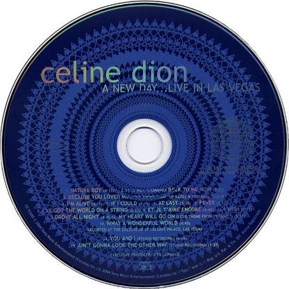 Celine Dion* : A New Day...Live In Las Vegas (CD, Album + DVD-V, NTSC)