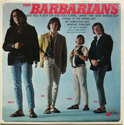 The Barbarians : The Barbarians (LP, Album, Mono, Roc)