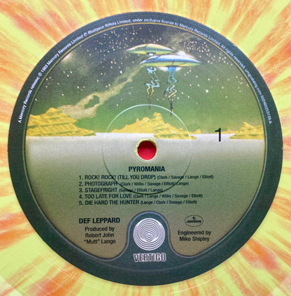 Def Leppard : Pyromania (LP, Album, Ora)