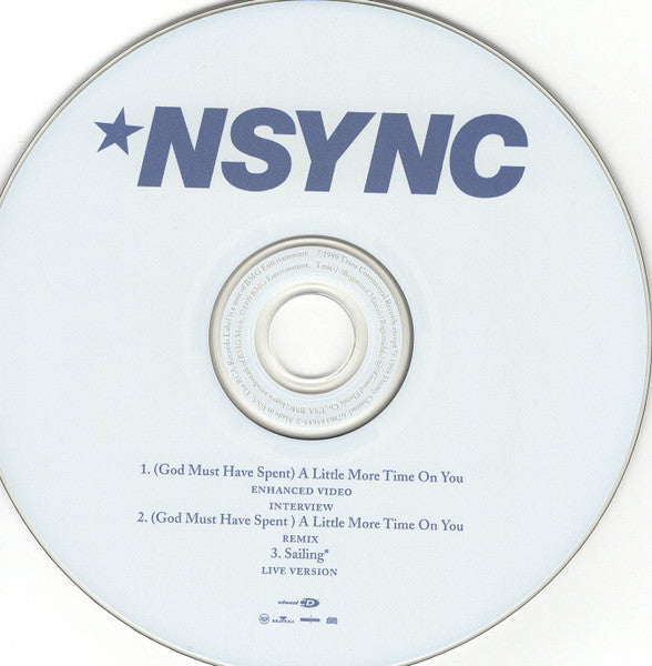 *NSYNC : (God Must Have Spent) A Little More Time On You (CD, Maxi, Enh, Ltd)