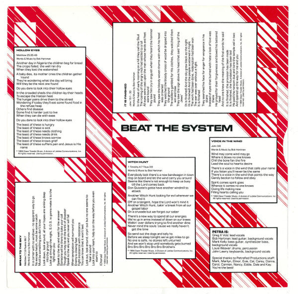 Petra (9) : Beat The System (LP, Album)