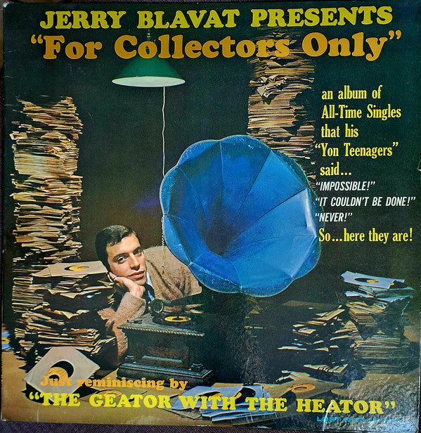Various : Jerry Blavat Presents "For Collectors Only" (LP, Comp)