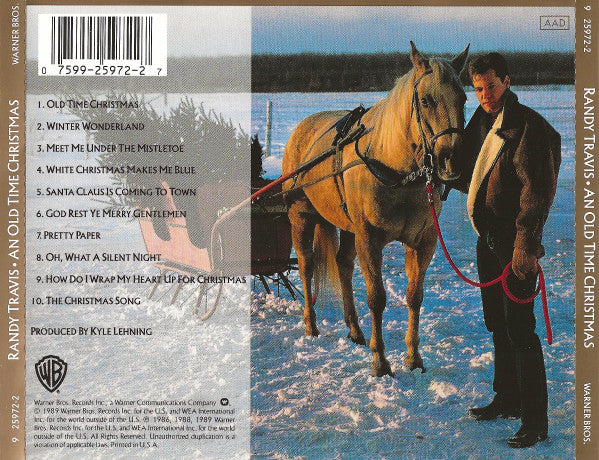 Randy Travis : An Old Time Christmas (CD, Album)