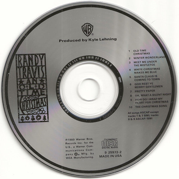 Randy Travis : An Old Time Christmas (CD, Album)