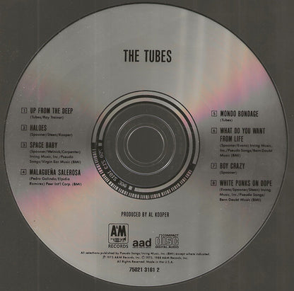 The Tubes : The Tubes (CD, Album, RE, RP, EDC)