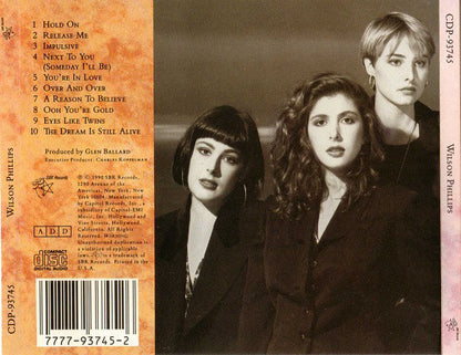 Wilson Phillips : Wilson Phillips (CD, Album)