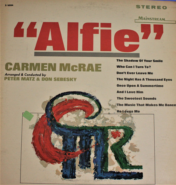 Carmen McRae : Alfie (LP, Album)