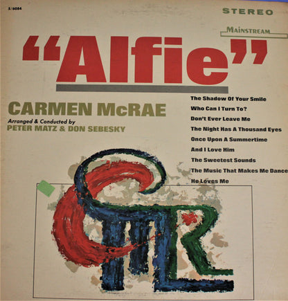 Carmen McRae : Alfie (LP, Album)
