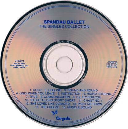 Spandau Ballet : The Singles Collection (CD, Comp, Club)